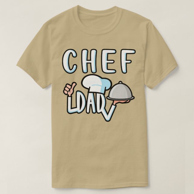 Chef-Vater  T-Shirt (Design vorne)