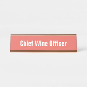 Chef Vin Nom Plaque