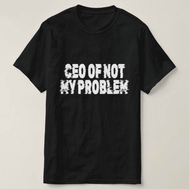 Chef von Nicht Mein Problem T-Shirt (Design vorne)