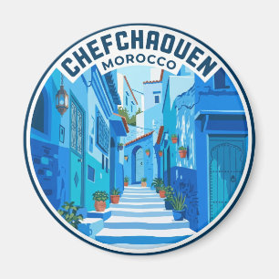 Chefchaouen Marokko Magnet