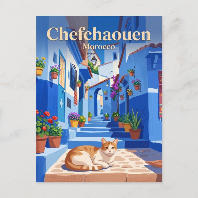 Chefchaouen, Marokko Marokko Postkarte (Vorderseite)