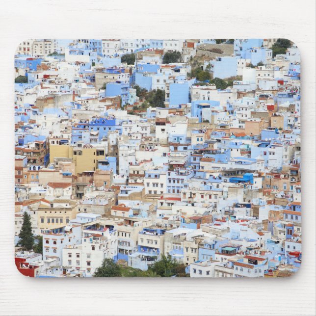 Chefchaouen, Marokko Mousepad (Vorne)