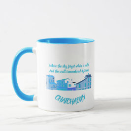 Chefchaouen Zitat T-Shirt Tasse