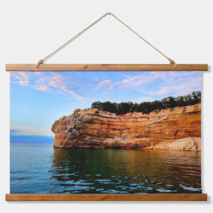 Chefdichter Lake Superior Wandteppich Mit Holzrahmen