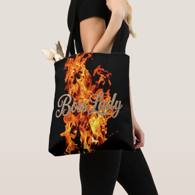 Chefin All-Over-Print-Tragetasche Tasche (Von Nahem)