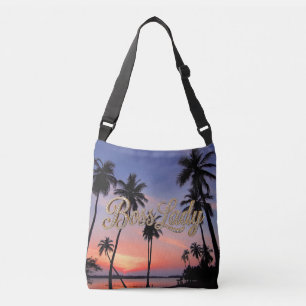 Chefin Palmwedel-Tasche Tragetaschen Mit Langen Trägern