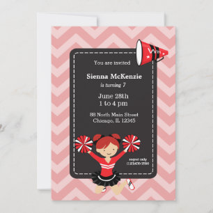 Chefin, wählen Sie Ihre eigene Hintergrundfarbe Einladung