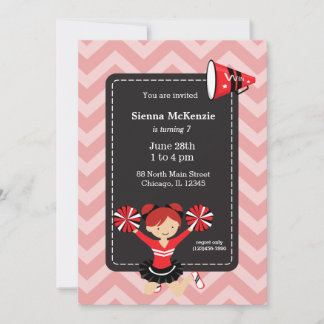 Chefin, wählen Sie Ihre eigene Hintergrundfarbe Einladung