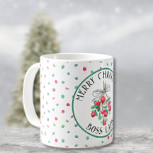 Chefin, Weihnachtsmistelzucker-Pattern 11oz