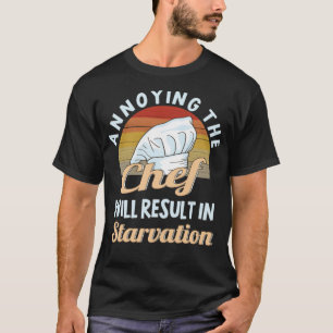Chefkoch Kitchen Restaurant Funny birthday Dope T-Shirt