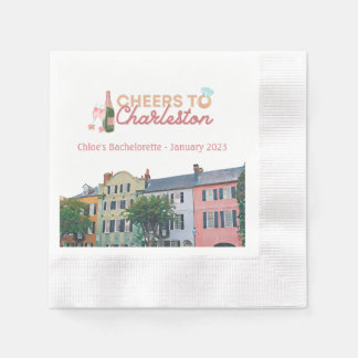 "Chefs to Charleston" Bach Party Napkins Serviette