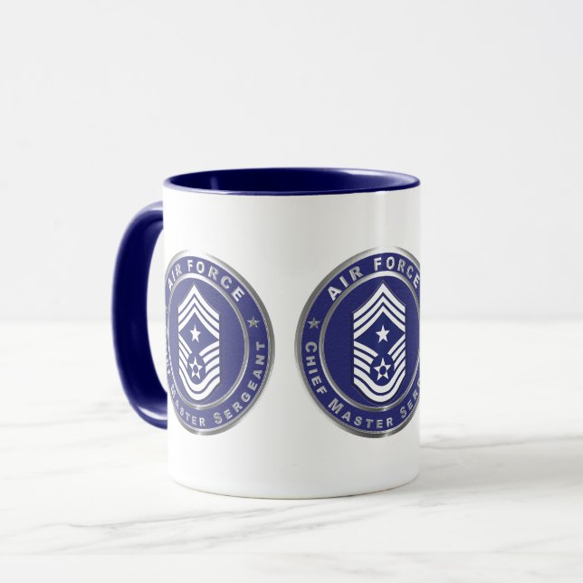 Chefsergeant der Luftwaffe CMSgt Tasse (Vorderseite Links)