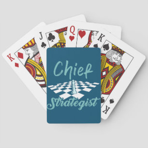 Chefstratege Schach   Ich gewinne immer dieses Spi Spielkarten