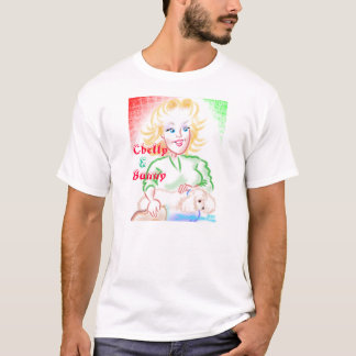 Chelly u. die Karikatur-Shirt des Häschens T-Shirt