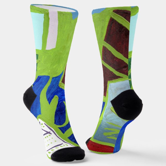 Chelsea Abstrakt Socken (Gewinkelt)