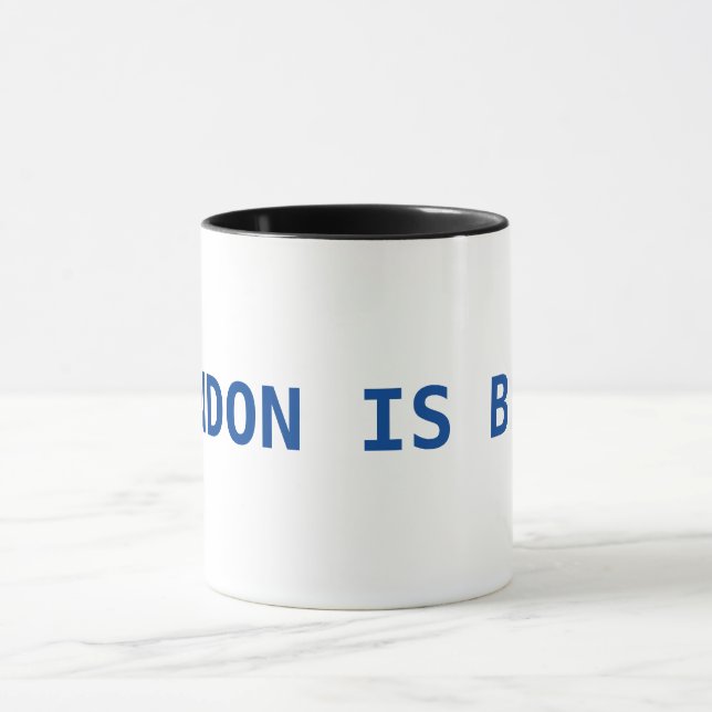 Chelsea FC Café Mug - Londres est bleu (Centre)