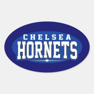 Chelsea High School; Hornets Ovaler Aufkleber