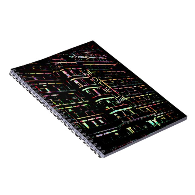 Chelsea Hotel New York City Notepad Notizblock (Rechte Seite)