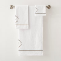 Chelsea Light Taupe et blanc Monogramme