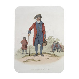 Chelsea-Pensionär, 'vom Kostüm von Great Britain Magnet