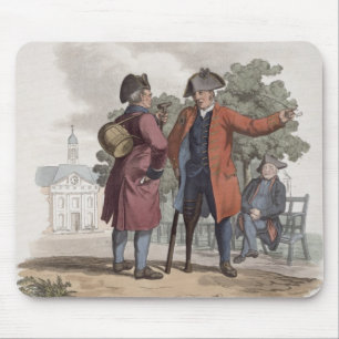 Chelsea-Pensionäre, Kavallerie und Infanterie, vo Mousepad