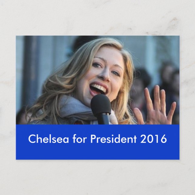 Chelsea pour la carte postale Président 2016 (Devant)