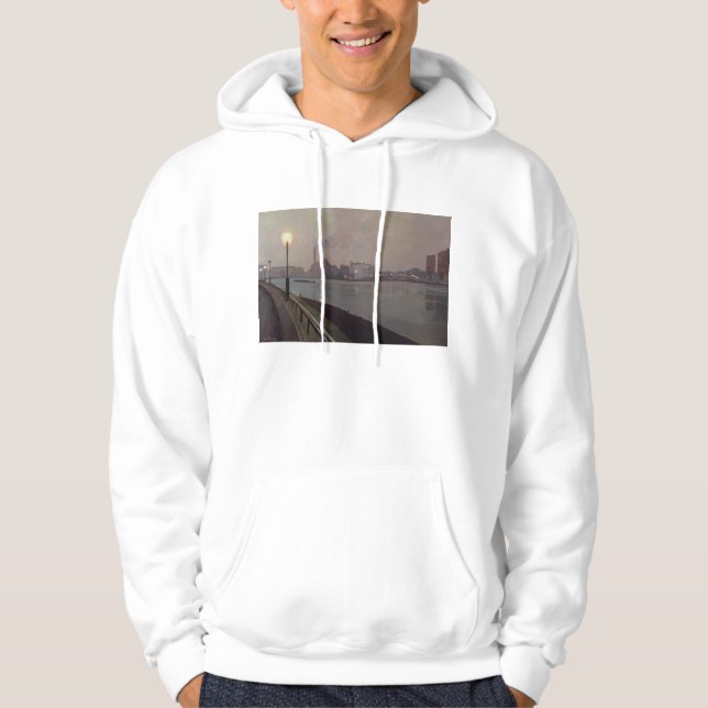 Chelsea-Power-Station bis zum Nacht Hoodie (Vorderseite)
