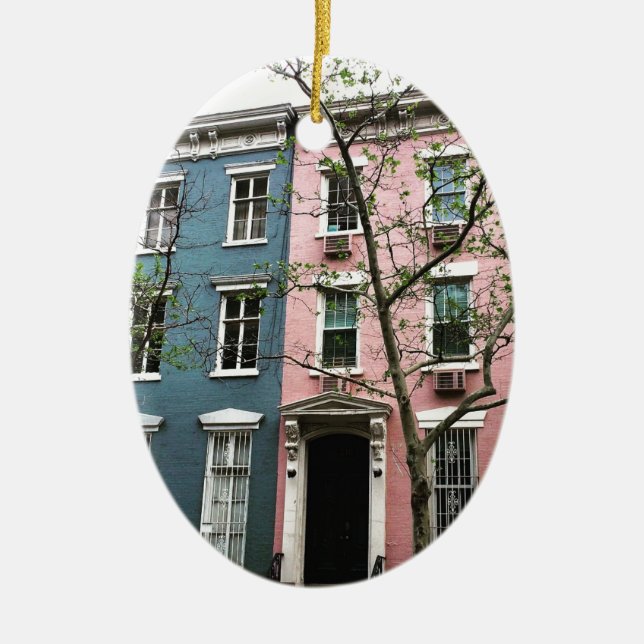 Chelsea-Stadtwohnungen, NYC Keramikornament (Vorne)