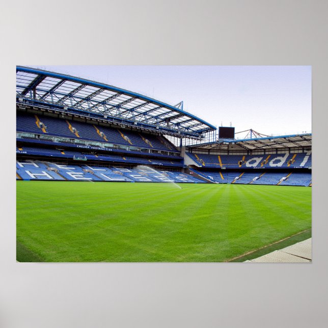 Chelsea Stamford Bridge West Stand Poster (Vorne)
