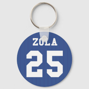Chelsea-Zuhause-Schlüsselring 1995-97 ZOLA 25 Schlüsselanhänger