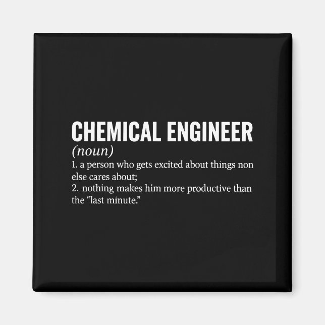 Chemical Engineer Profession Definition Engineerin Magnet (Vorne)