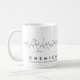 ChemicalMechanism nom de peptide mug