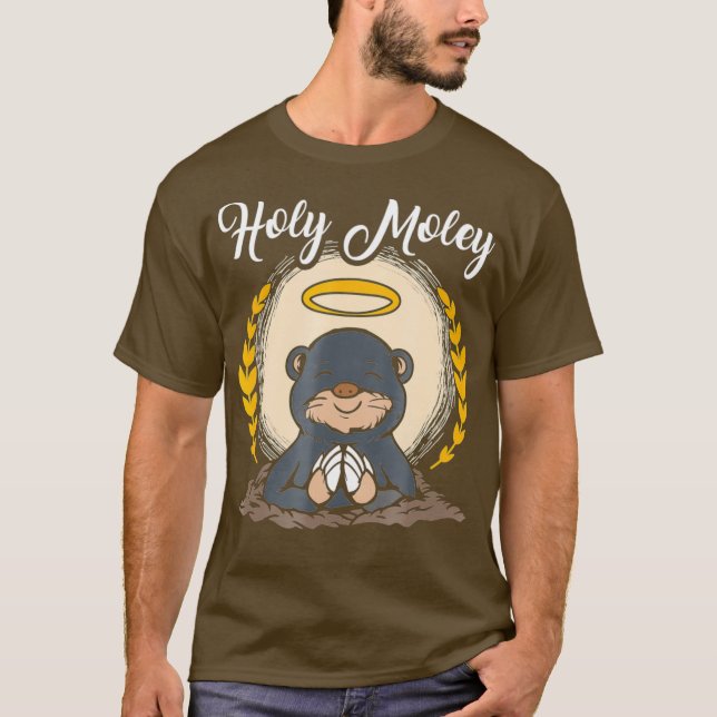 Chemie am Heiligen Moley Mole Day lustig T-Shirt (Vorderseite)