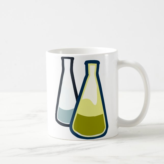 Chemie-Becher Kaffeetasse (Rechts)