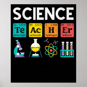 Chemie Biologie Physik Schüler naturwissenschaftli Poster