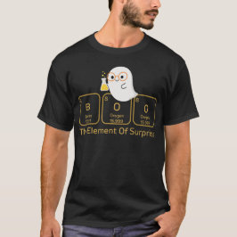 Chemie boo das Element überraschenden Halloween T-Shirt