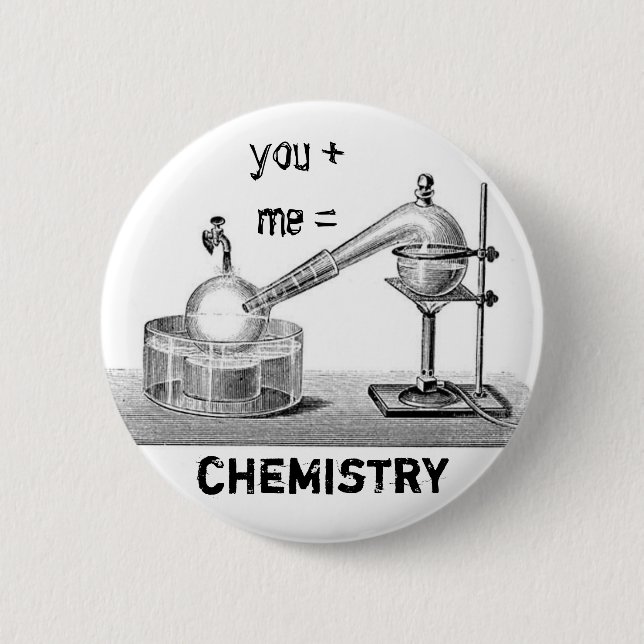 Chemie Button (Vorderseite)