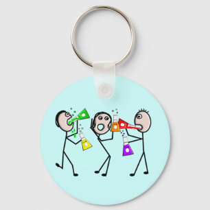 Chemie/Chemiker-Stock-Leute-Geschenke Schlüsselanhänger