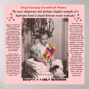 "Chemie & Curls" Poster