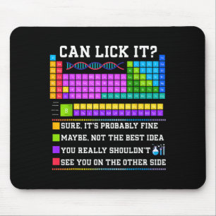 Chemie-Elemente-Lehrer Kann ich es Periodensystem  Mousepad