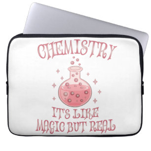 Chemie - Es ist wie Magie, aber wahre, lustige Wis Laptopschutzhülle