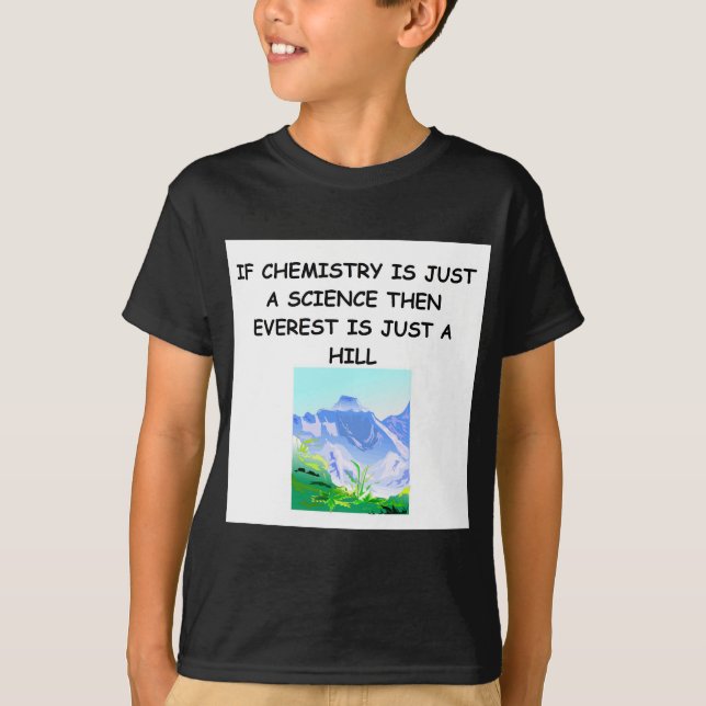 CHEMIE-Geschenke T-Shirt (Vorderseite)