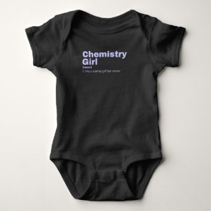 Chemie Girl Baby Strampler