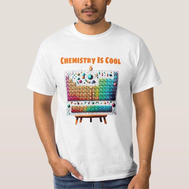 Chemie ist Cool T-Shirt (Vorderseite)
