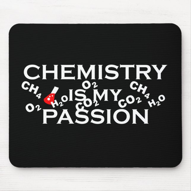 Chemie ist meine Leidenschaft Mousepad (Vorne)