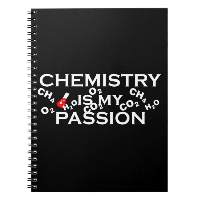 Chemie ist meine Leidenschaft Notizblock (Vorderseite)