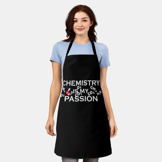 Chemie ist meine Leidenschaft Schürze (Getragen)