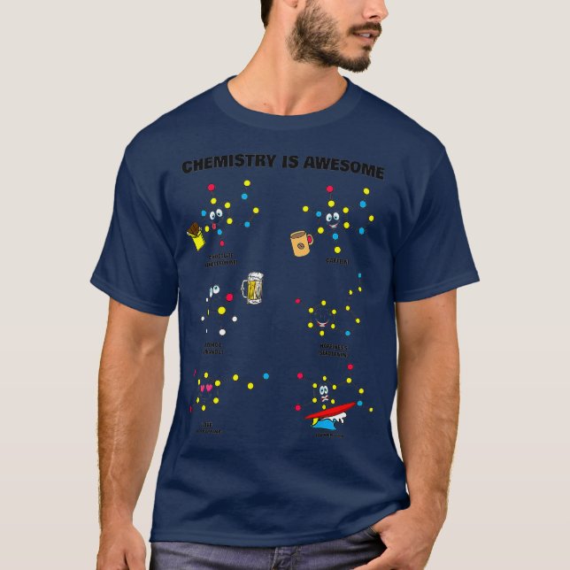Chemie ist Phantastische Funny Kawaii Chemie T-Shirt (Vorderseite)