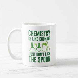 Chemie ist wie Kochen Kaffeetasse