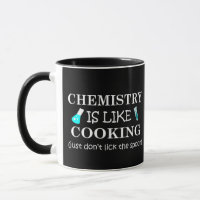 Chemie ist wie Kochen lecken den Löffel nicht
